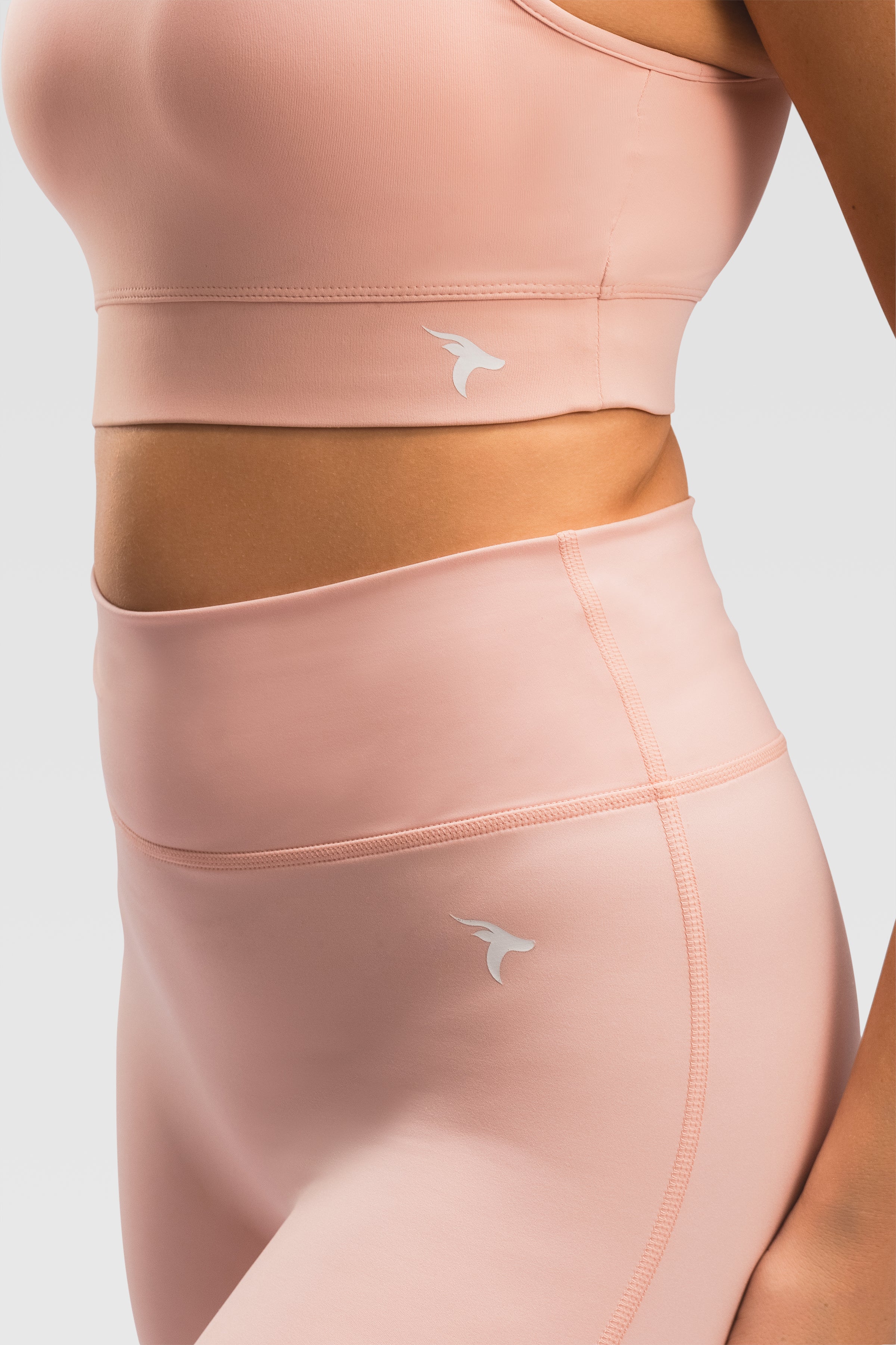 Ladies Yoga Leggings Reconnect - Silver Pink