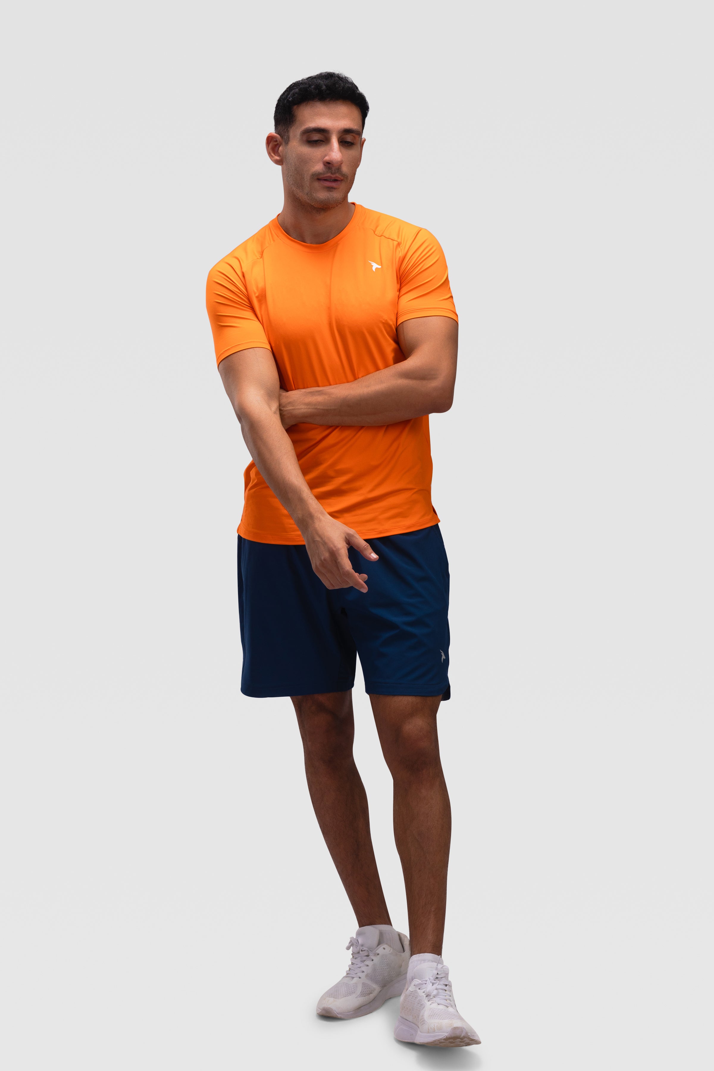 Mens Short Sleeves T-Shirt Respire - Carrot Orange