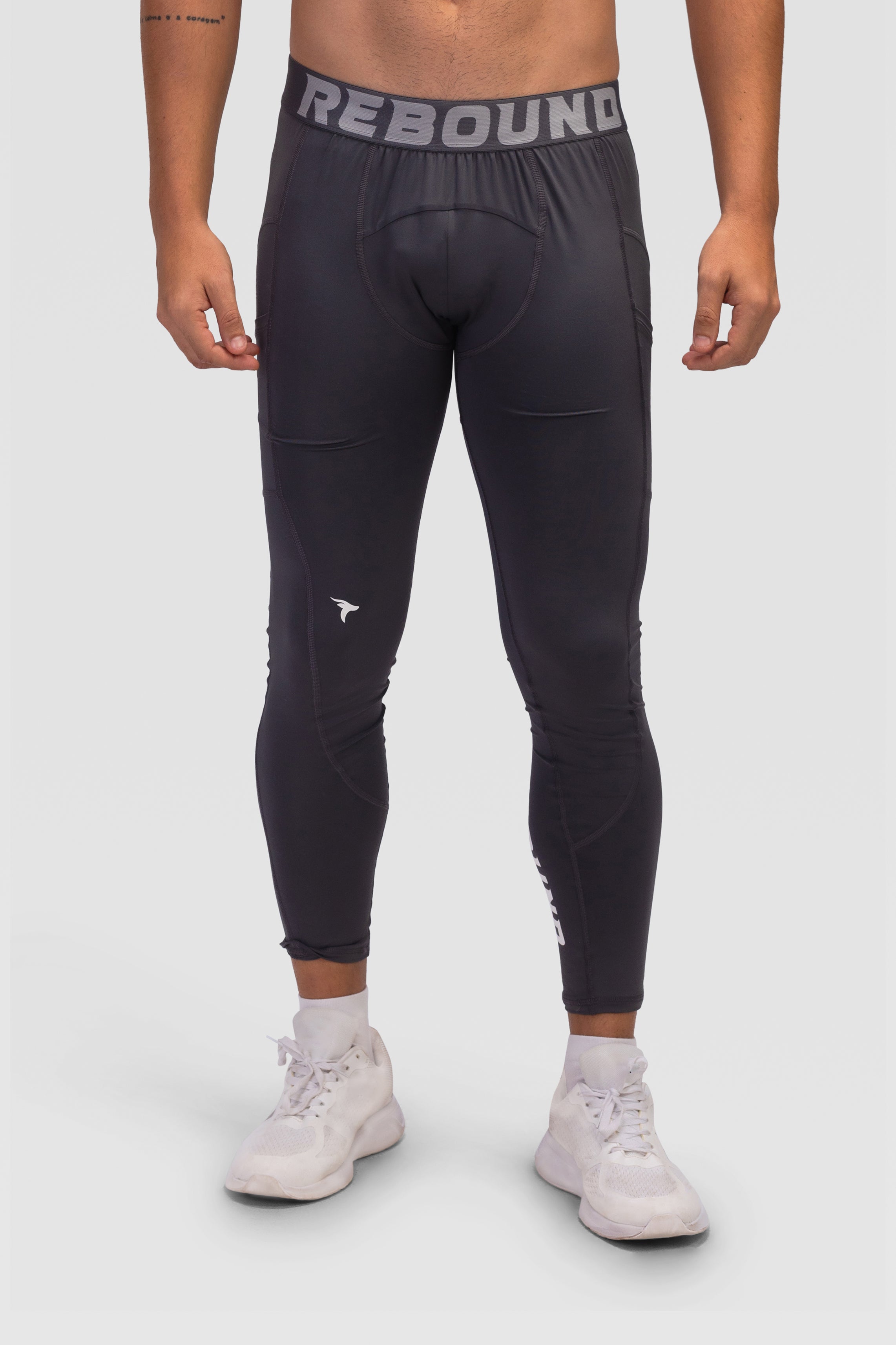 Mens Full Length Tights Reconnect - Space Gray