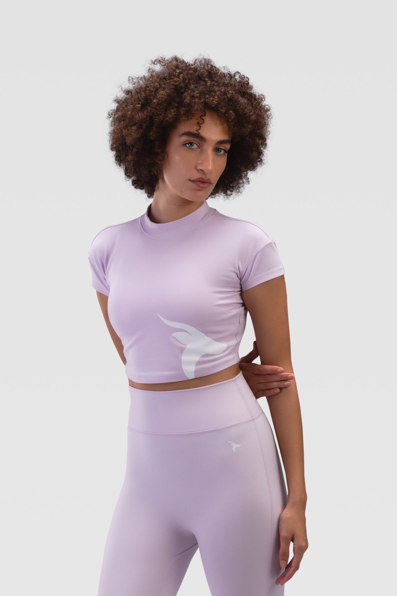 Ladies Crop Top - Rebound - كروب توب قطن  - لافتدر - ريباوند