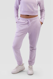 Ladies Sweatpants - Rebound - بنطلون قطني نسائي - لافندر - ريباوند