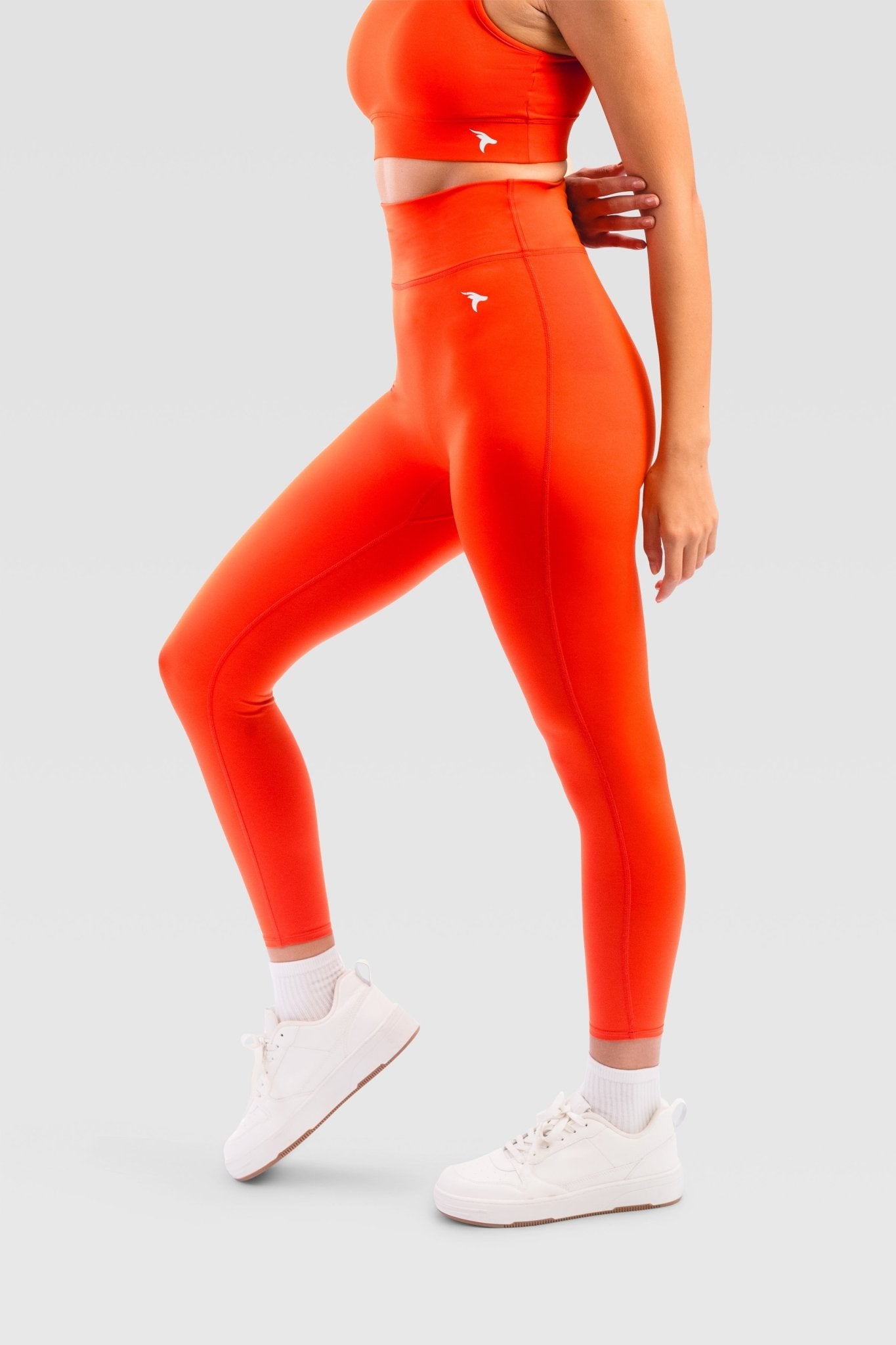 Ladies Yoga Leggings - Rebound - يوغا ليقينز  - بابريكا - ريباوند