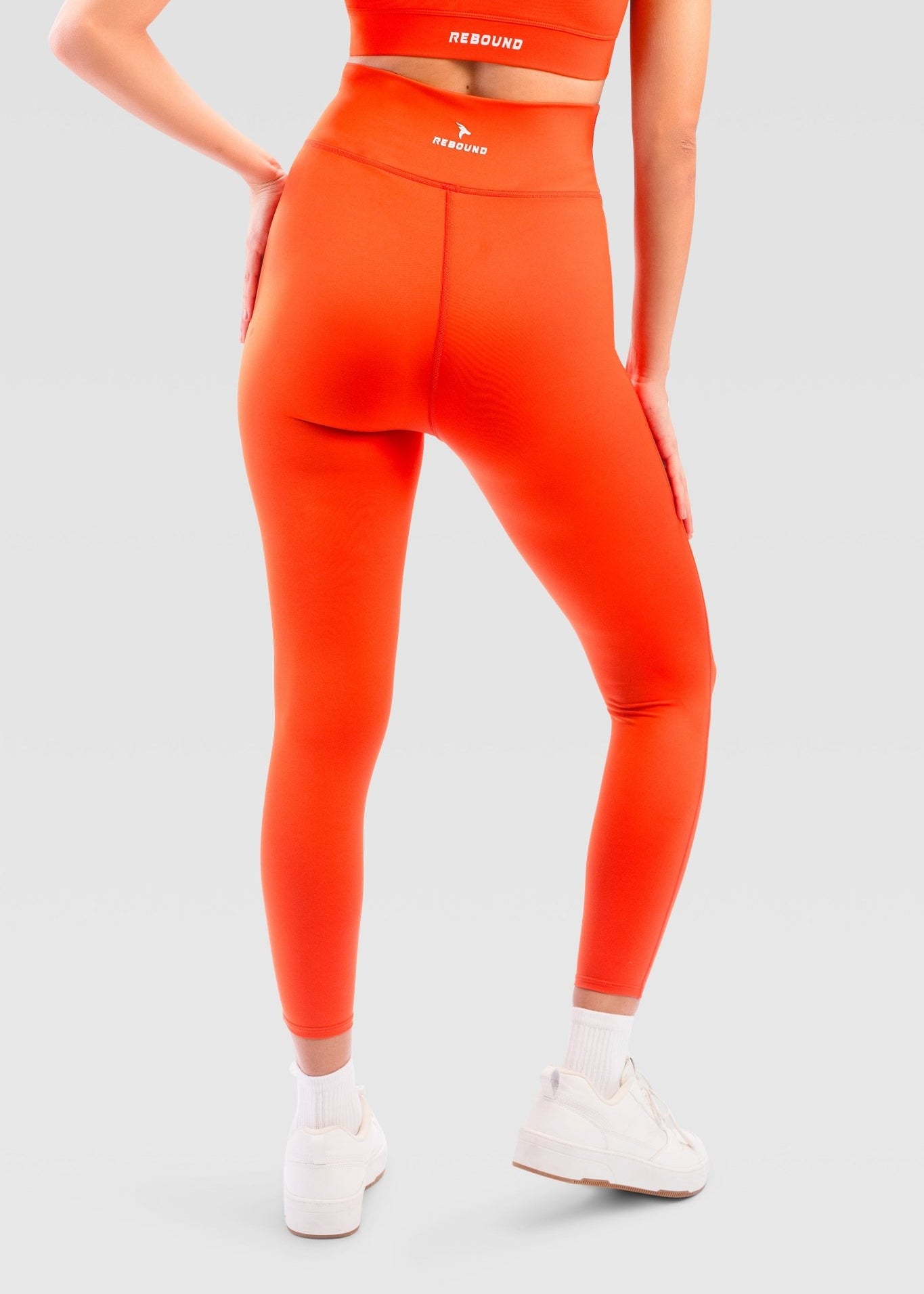 Ladies Yoga Leggings - Rebound - يوغا ليقينز  - بابريكا - ريباوند