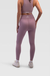 Ladies Yoga Leggings - Rebound - يوغا ليقينز  - بني روزي - ريباوند