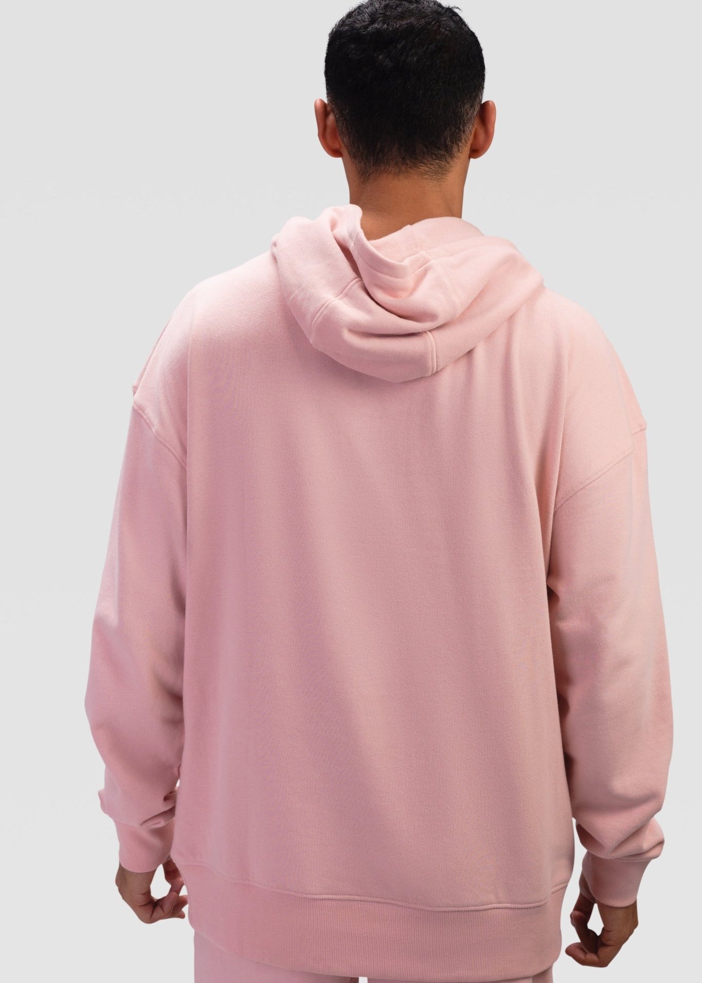 Mens Hoodie Pullover - Rebound - هودي بلوفر رجالي  - سيلفر بينك - ريباوند