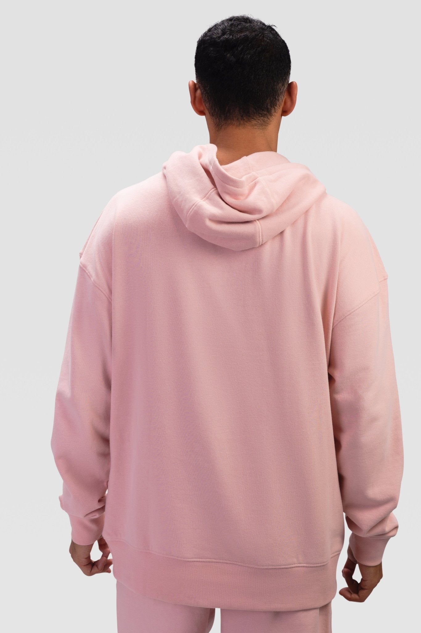 Mens Hoodie Pullover - Rebound - هودي بلوفر رجالي  - سيلفر بينك - ريباوند