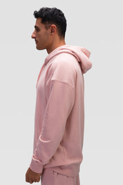 Mens Hoodie Pullover - Rebound - هودي بلوفر رجالي  - سيلفر بينك - ريباوند