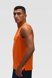 Mens Tank Top - Rebound - تيشيرت كت رياضي رجالي  - برتقالي جزري- ريباوند